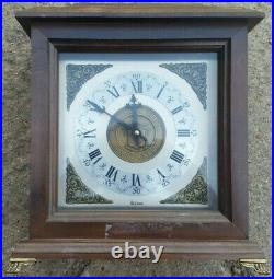 Vintage Bulova Phi Delta Theta Mantle Clock With Westminster Chimes