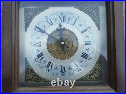 Vintage Bulova Phi Delta Theta Mantle Clock With Westminster Chimes