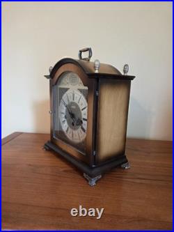 Vintage Bulova Tempus Fugit Mantel Clock Westminster Chimes Working