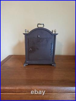 Vintage Bulova Tempus Fugit Mantel Clock Westminster Chimes Working