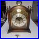 Vintage Bulova Tempus Fugit Mantel Clock Westminster Works. Beautiful
