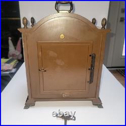 Vintage Bulova Tempus Fugit Mantel Clock Westminster Works. Beautiful