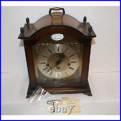 Vintage Bulova Tempus Fugit Mantel Clock w Westminster Chime