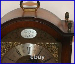 Vintage Bulova Tempus Fugit Mantel Clock w Westminster Chime