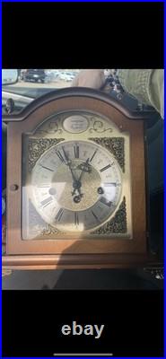 Vintage Bulova Tempus Fugit Westminster Chime mantel clock