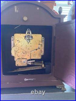 Vintage Bulova Tempus Fugit Westminster Chime mantel clock