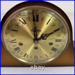 Vintage Bulova Tradition Mantel Clock 340-020 West Germany Westminster Working