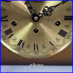 Vintage Bulova Tradition Mantel Clock 340-020 West Germany Westminster Working