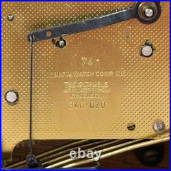 Vintage Bulova Tradition Mantel Clock 340-020 West Germany Westminster Working