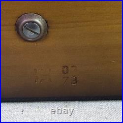 Vintage Bulova Tradition Mantel Clock 340-020 West Germany Westminster Working