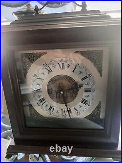 Vintage Bulova West Virginia University Mantle Clock With Westminster Chimes