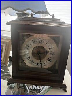 Vintage Bulova West Virginia University Mantle Clock With Westminster Chimes