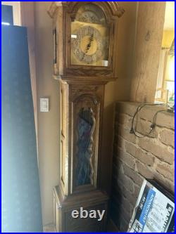 Vintage Colonial Grandfather Clock