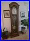 Vintage Colonial Grandfather Clock, oak