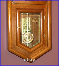 Vintage D&a Quartz Wooden Westminster Chime Pendulum Wall Clock 9908wps