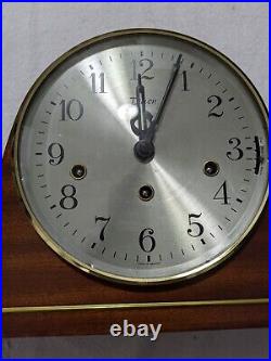 Vintage DEVON Emil Schmeckenbecher DEVON 2 Jewel West German Clock. (Repair)