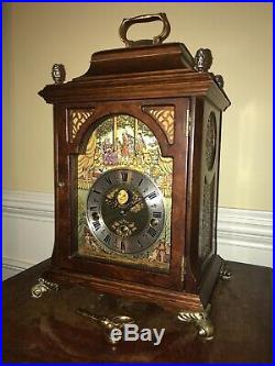 Vintage Dutch Clock Christiaan Huygens Model Westminster Chime Superb No. 1405