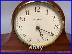 Vintage Electric Seth Thomas Antique Lynton 2-E Chime Wooden Mantle Clock