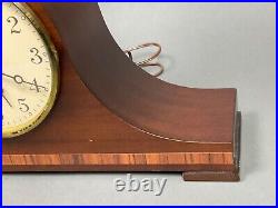 Vintage Electric Seth Thomas Antique Lynton 2-E Chime Wooden Mantle Clock