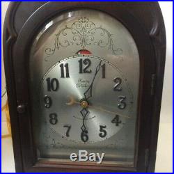Vintage Electric Telechron Revere Westminster chime clock Arched top. WithO