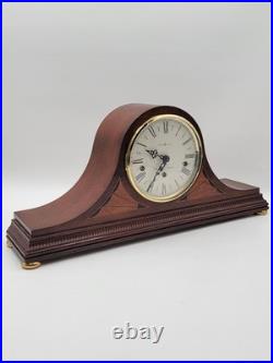Vintage Elegant Large Howard Miller Presidential Triple Chime Mantle Clock. Read