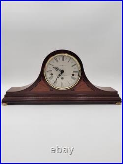 Vintage Elegant Large Howard Miller Presidential Triple Chime Mantle Clock. Read