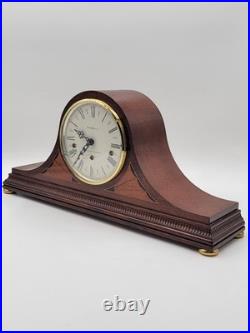 Vintage Elegant Large Howard Miller Presidential Triple Chime Mantle Clock. Read