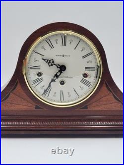 Vintage Elegant Large Howard Miller Presidential Triple Chime Mantle Clock. Read