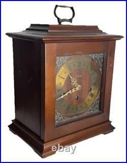 Vintage Elgin Chime Mantel Bracket Clock Made in Germany Fully Serviced