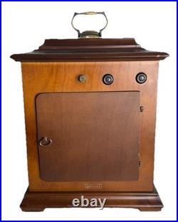 Vintage Elgin Chime Mantel Bracket Clock Made in Germany Fully Serviced