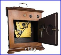 Vintage Elgin Chime Mantel Bracket Clock Made in Germany Fully Serviced