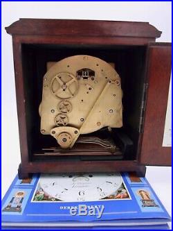 Vintage Elliott 8 Day Mantle Clock With Westminster and Whittington Chimes