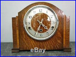 Vintage Enfield Retro Style 8 Day Westminster Chiming Mantle Clock