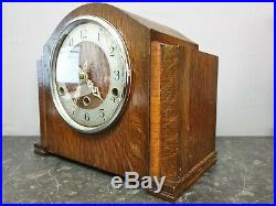 Vintage Enfield Retro Style 8 Day Westminster Chiming Mantle Clock