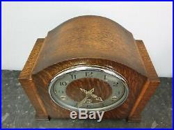 Vintage Enfield Retro Style 8 Day Westminster Chiming Mantle Clock