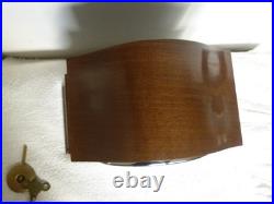 Vintage English Bentima Westminster Chime Mantel Clock with Perivale Movement
