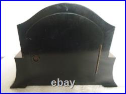 Vintage English Bentima Westminster Chime Mantel Clock with Perivale Movement