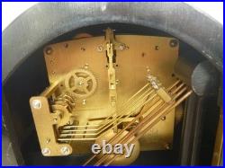 Vintage English Bentima Westminster Chime Mantel Clock with Perivale Movement