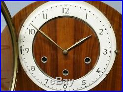 Vintage Ercol Style 8 Day Westminster Chiming Mantle Clock