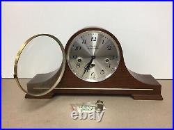 Vintage Estate Linden Westminster Chime 8 Day Wind Mantel Clock West Germany