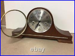 Vintage Estate Linden Westminster Chime 8 Day Wind Mantel Clock West Germany