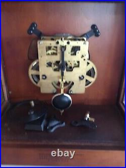 Vintage Franz Hermle 8 Days Clock Harrington House Westminster Chime