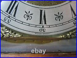 Vintage Franz Hermle German Westminster Chimes Mantel Bracket Clock 340-020