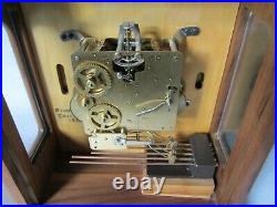 Vintage Franz Hermle German Westminster Chimes Mantel Bracket Clock 340-020