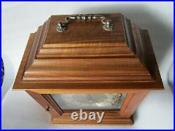 Vintage Franz Hermle German Westminster Chimes Mantel Bracket Clock 340-020