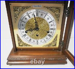 Vintage Franz Hermle Westminster Chime 8 Day Bracket Clock 350-020 Free Ship