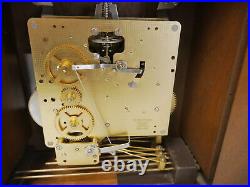 Vintage Franz Hermle Westminster Chime 8 Day Bracket Clock 350-020 Free Ship