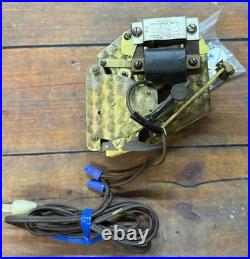 Vintage GE Westminster Chime Clock Movement Model 414 Brass Works