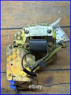 Vintage GE Westminster Chime Clock Movement Model 414 Brass Works