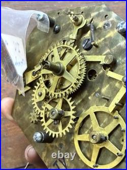 Vintage GE Westminster Chime Clock Movement Model 414 Brass Works